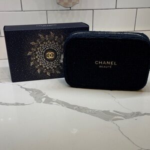 Chanel Beauté Holiday Pouch from the 2025 holiday season GUC